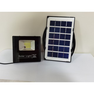 ไฟโซล่าเซลล์ สปอตไลท์ Solar LED  รุ่นพี่บิ๊ก jd-10W(8810S)-(PPS) แสงสีขาว ไฟโซลาไฟอัจฉริยะไฟไร้สาย ไฟโซล่าเซลติดผนัง LED