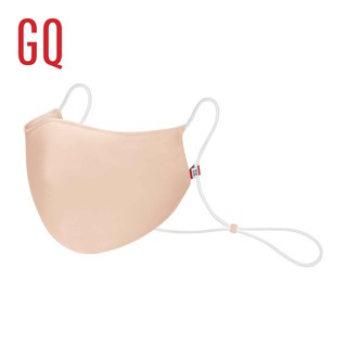 GQWhite™ Mask หน้ากากผ้าสะท้อนน้ำ สีชมพูนู้ด
