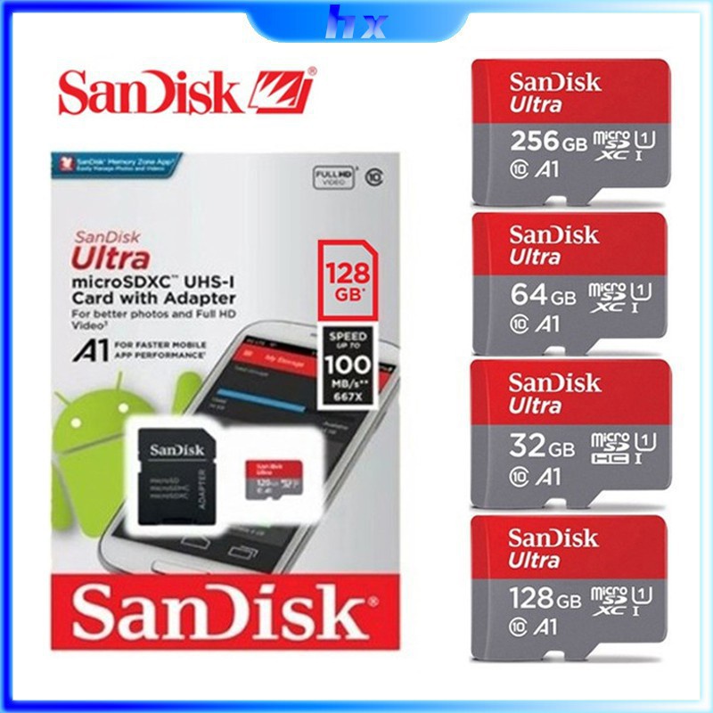 ~HOT  Micro Sd Card Memory Card SD Card Ultra A1 16GB/32GB/64GB/128GB/256GB
