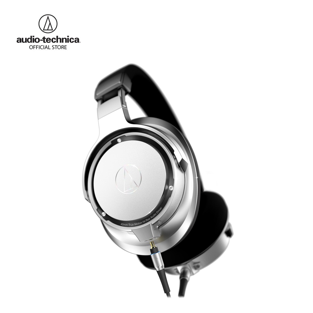 Audio Technica หูฟัง รุ่น ATH-SR9 Over-Ear High-Resolution Headphones - Silver