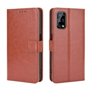 เคสสำ Realme 7 5G Case Leather Flip Back Cover Realme 7 Realme7 5G เคสฝาพับ มือถือแล