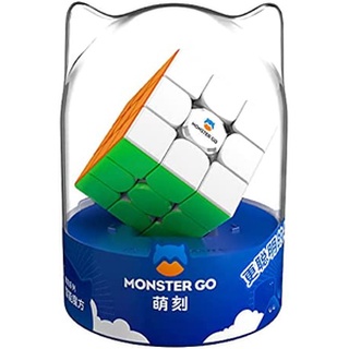 Monster Go 3Ai ลูกบาศก์ปริศนา MG 356 ความเร็ว 3x3 ระดับ พร้อมแอพ CubeStation (แพ็กเกจพรีเมี่ยม)