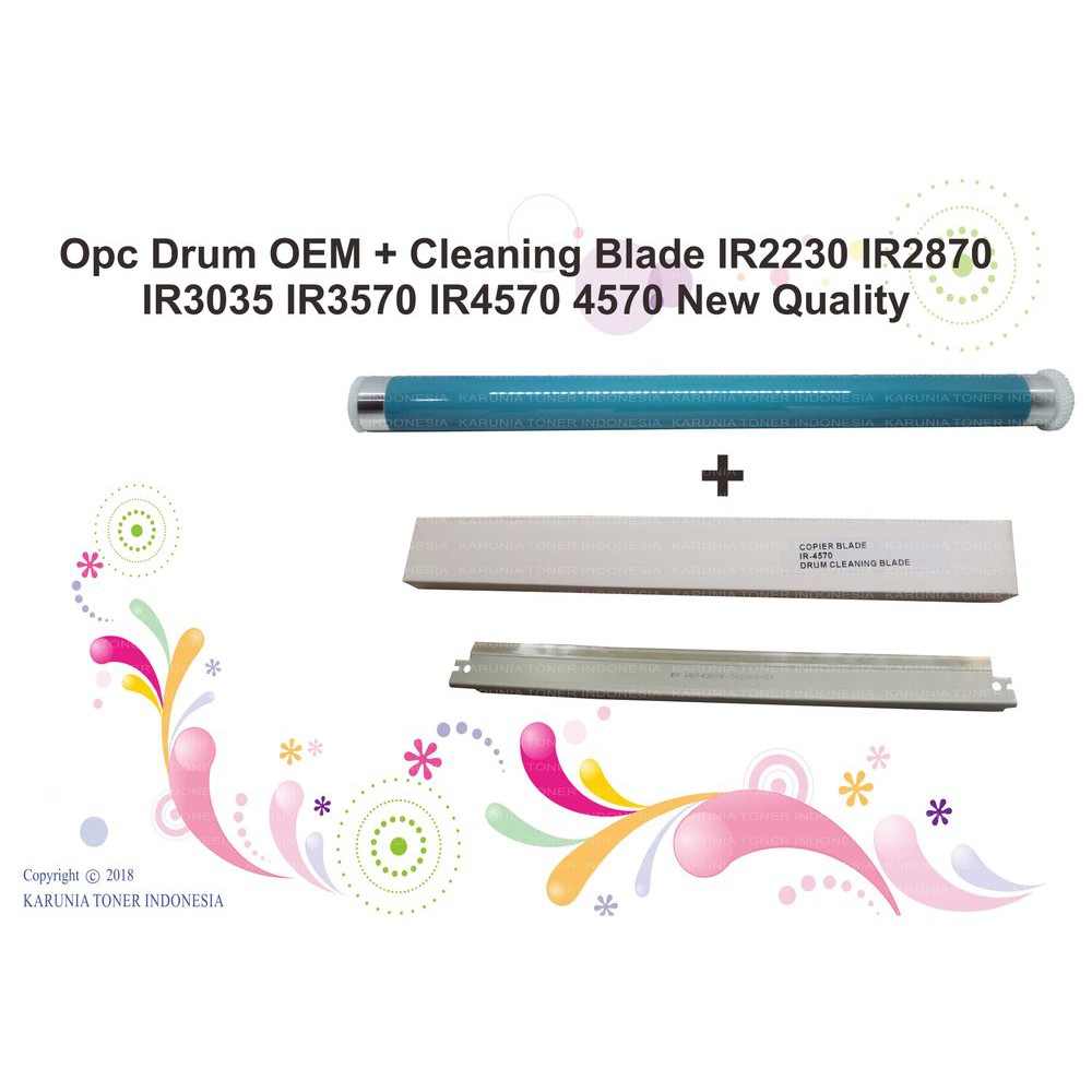 Opc กลอง OEM และทําความสะอาดใบมีด IR2230 IR2870 IR3035 IR3570 IR4570 4570 คุณภาพใหม่