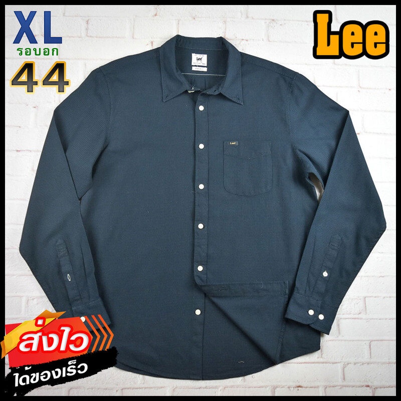 Casual Long-Sleeve Shirt by El General Red 44408 main image 1