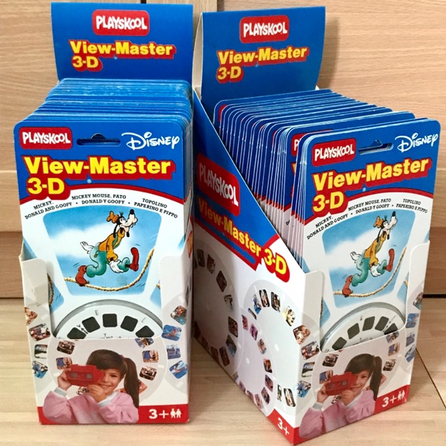 แผ่นวิวมาสเตอร์ 3D View-Master การ์ตูน Disney มือหนึ่ง (New in package)