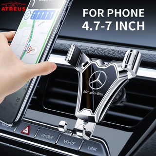 Mercedes Benz ที่วางโทรศัพท์ในรถยนต์ 4.7-7 นิ้ว 360° ขาตั้งโทรศัพท์มือถือ แรงโน้มถ่วง หมุนได้ สําหรับ W207 W211 W205 W212 W204 W220 W206 W124 W213 W218 W222