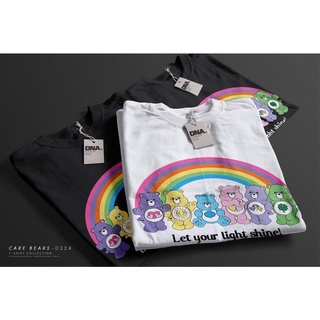 พร้อมส่ง เสื้อยืดOversize CARE BEAR พร้อมส่ง ผ้าคอตตอลนิ่ม HSV7