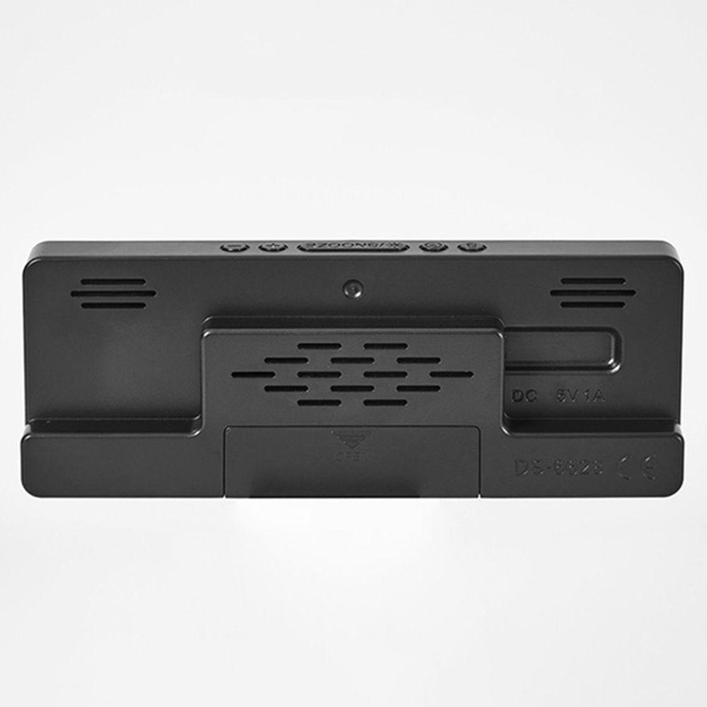 Uothhasome นาฬิกาปลุกตกแต่งบ้านนาฬิกาตัวเลข Backlight Nightlight LED Digital - รูปที่ 4