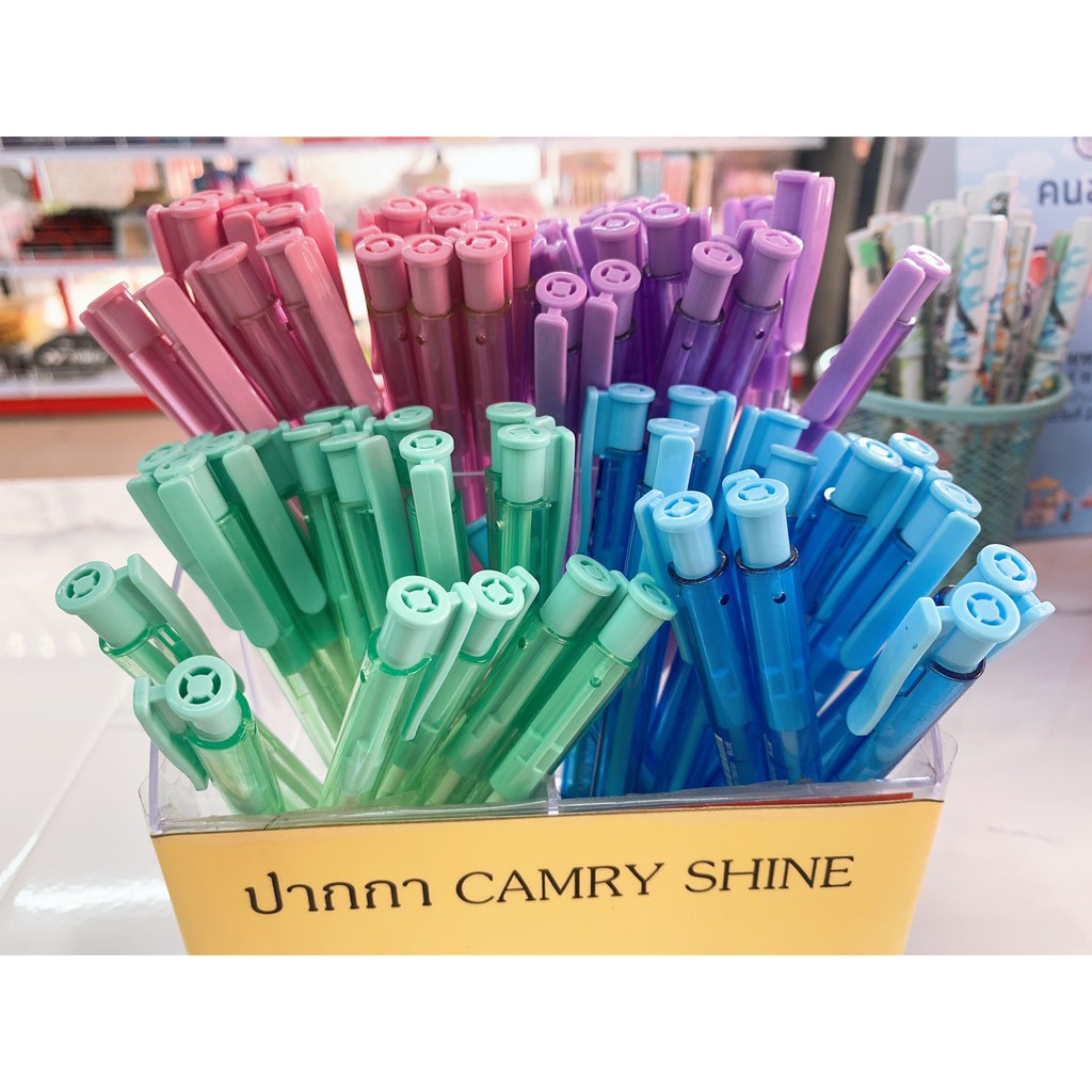 ปากกา Camry Smart  0.38ปากกาแบบกด หมึกน้ำเงิน