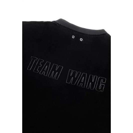 [พร้อมส่ง]แท้!!Team wang  logo velvet t-shirt เสื้อทีมหวังรุ่นกำหยี่แท้100%