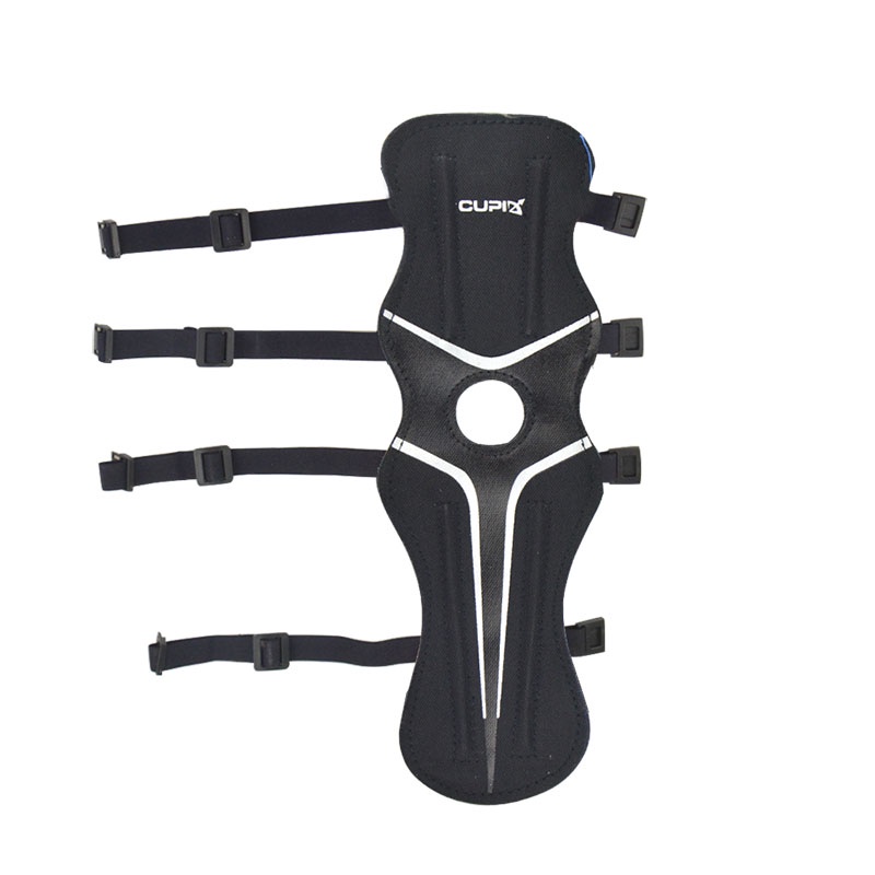 1 ชิ้นยิงธนูยามรักษาความปลอดภัยไนล่อนอุปกรณ์ป้องกันที่ปรับได้ อุปกรณ์ฝึกยิงธนู - รูปที่ 7