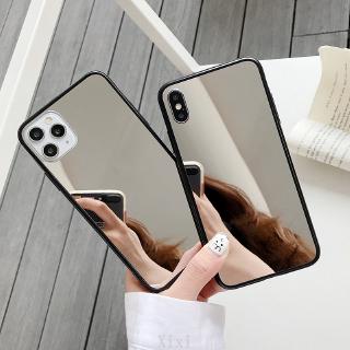 เคสโทรศัพท์มือถือแบบนิ่ม พร้อมกระจก สําหรับ Xiaomi Note 10T 10 Pro 9T 8 Lite A2 A1 Redmi Note 8 Pro 7 6 5 8 8A 6 6A