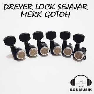 Gotoh Japan Original Gotoh Locking Dryer - เครื่องเป่ากีตาร์ไฟฟ้า ของแท้จากญี่ปุ่น