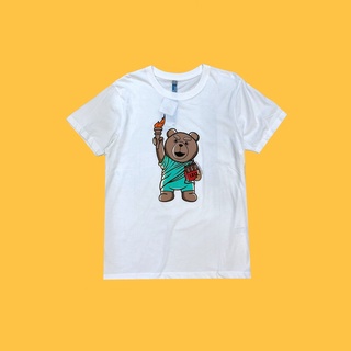 Tee เสื้อยืดใหม่ 2022เสื้อยืด Even Though Leo Bear ผลิตจาก COTTON USA 100% Size S-2XLL XL  XXL 3XL