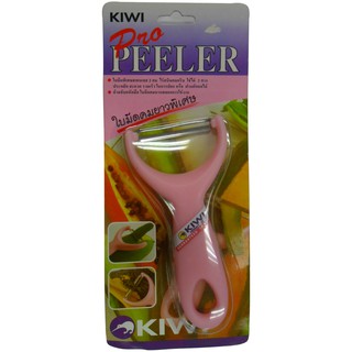 อุปกรณ์เตรียมอาหาร มีดปอกเปลือก KIWI PRO PEELER ด้ามชมพู เครื่องครัวและอุปกรณ์ ห้องครัวและอุปกรณ์ KNIFE PEELER KIWI PRO