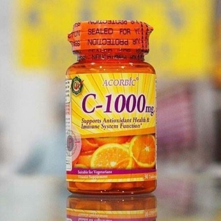 💥พร้อมส่ง | ถูก | ของแท้💯วิตามินซี 1,000 ไบโอซี หน้าใส สุขภาพดี มีออร่า acorbic