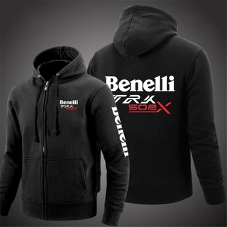 Benelli Trk 502X เสื้อกันหนาวมีฮู้ด สไตล์สปอร์ต