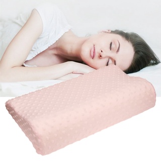 【บลูไดมอนด์】50x30x9cm Pillow Cases Slowly Rebound Memory Foam Throw Pillow Case Neck Cervical Healthcare Cushion Cover