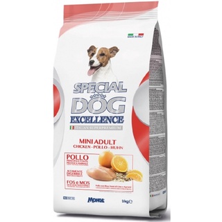 Monge Special Dog Excellence Mini Adult อาหารสุนัขโตพันธุ์เล็ก 800 กรัม สูตรเนื้อไก่