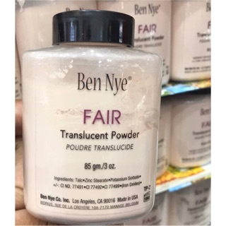 แป้งฝุ่นเบนนาย  Ben Nye Fair Translucent Face Powder 85 gm.