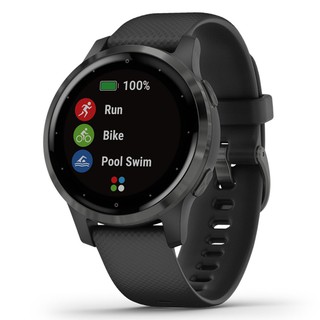 นาฬิกาอัจฉริยะ GARMIN VIVOACTIVE 4S SLATE/BLACK สมาร์ทวอทช์ สมาร์ทวอทช์ กีฬาและฟิตเนส SMARTWATCH GARMIN VIVOACTIVE 4S SL