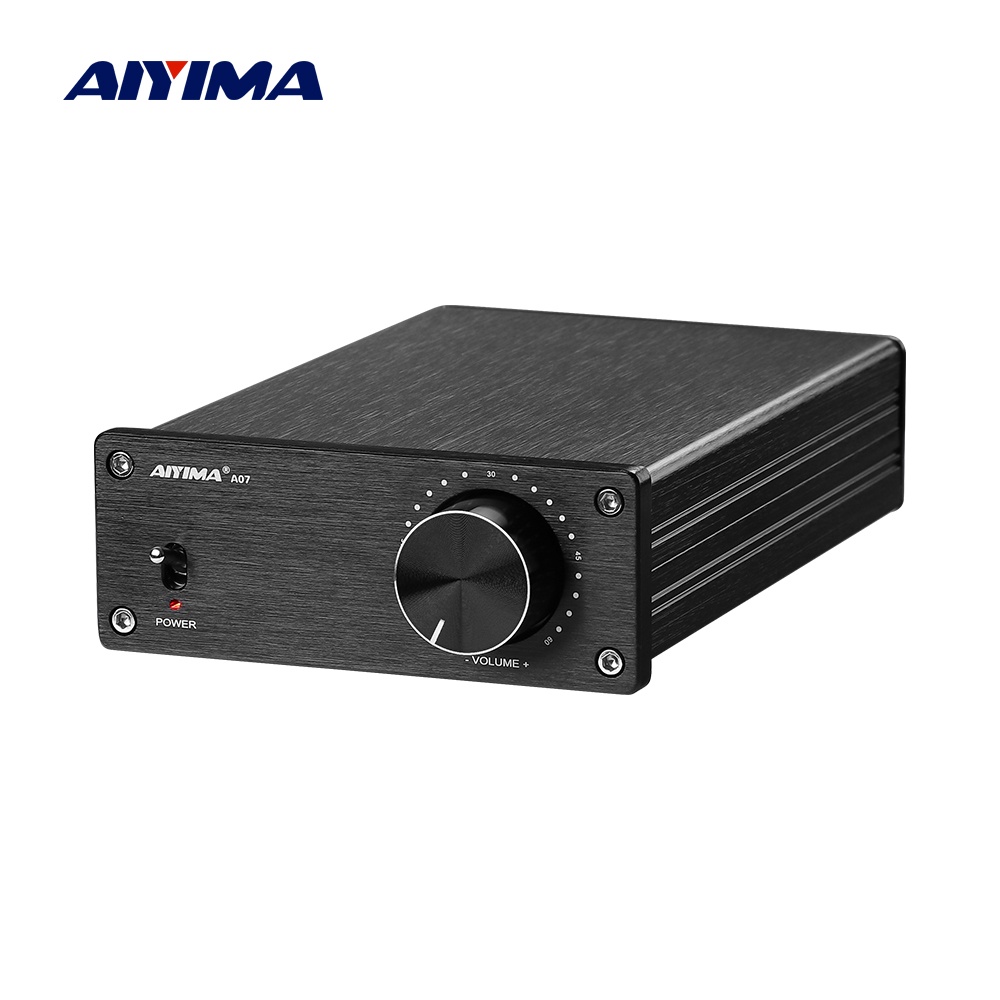 AIYIMA A07 TPA3255 Power Amplifier 300Wx2 HiFi Class D Stereo Digital Audio Amp 2.0 Channel Amplifier for Passive Speaker Home Audio
