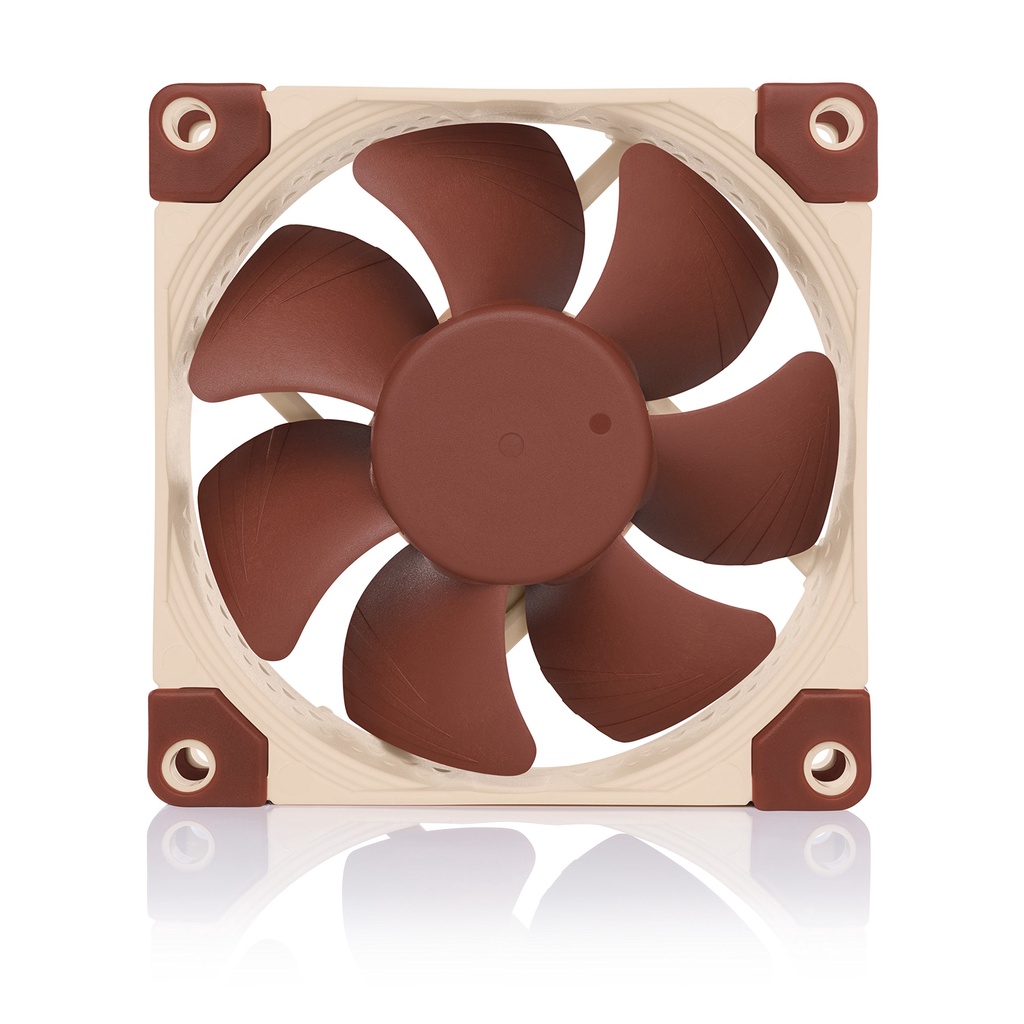 Noctua NF-A8 PWM พัดลมเงียบระดับพรีเมียม 3pin/4 Pin (80mm, สีน้ําตาล/ดํา)