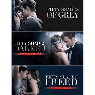 ฟิฟตี้ เชดส์ ออฟ เกรย์ ครบ 3 ภาค Fifty Shades: 3-Movie Collection #หนังฝรั่ง #แพ็คสุดคุ้ม