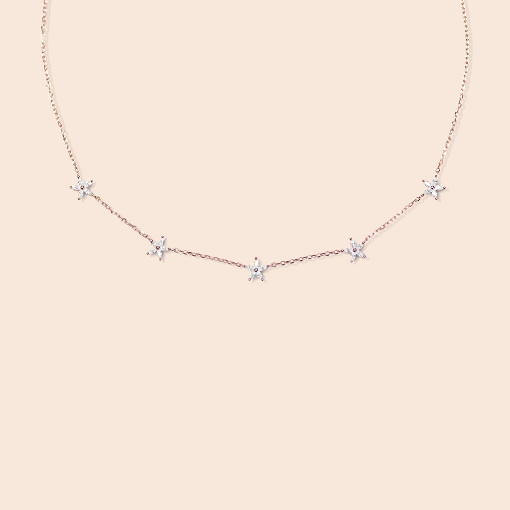 GEMMAPIECE สร้อย Jasmin Garden Choker