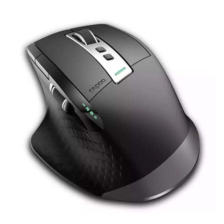 MOUSE (เมาส์ไร้สาย) RAPOO MT750S MULTI-MODE WIRELESS MOUSE (MT750S-BK) BLACK(By JD SuperXstore)