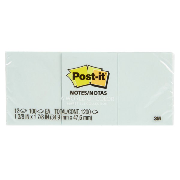 Post it 3M  กระดาษโน๊ตมีกาวในตัว ขนาดเล็ก 1.5x2นิ้ว รุ่น 653