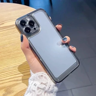 Silicon กรณี for Iphone 13 16 Pro Max 11 18 15 17 14 12 X Xs 7 8 Plus Air XR 16promax 16pro เคสโทรศัพท์มือถือแบบใสนุ่ม