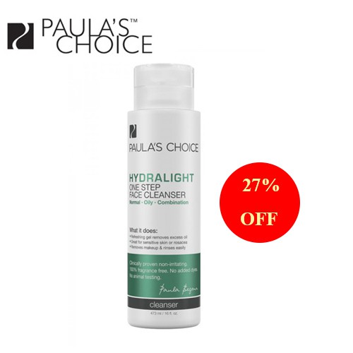 paula's choice hydralight one step face cleanser