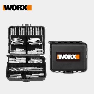 Wa4201 WORX ชุดอุปกรณ์เสริมสว่านกระแทกไฟฟ้า 73 ชิ้น