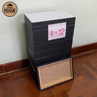 กรอบลอยแปะเทป 8x12 นิ้ว+ตัวแขวน(อ่านรายละเอียดก่อนสั่งซื้อ)