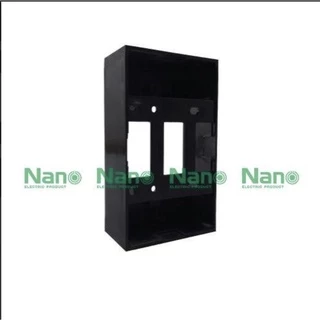 ยกลัง บ๊อกลอย 2x4 กล่องลอย บล๊อคลอย บล๊อกพลาสติก 2"x4"Nano 403-1 403-1B 50ชิ้น Classic Series ใช้ได้กับยี้ห้อพานาและช้าง