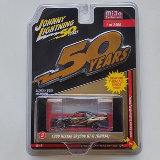 Johnny lighting 50 years MiJo Exclusives NISSAN skyline r34