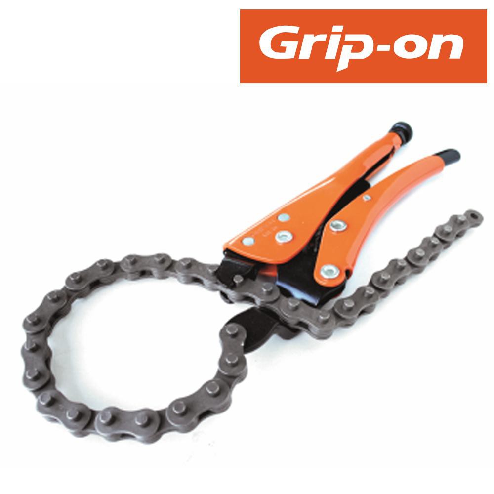 Grip-on คีมล๊อคโซ่ 10”