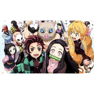 Kimetsu no Yaiba ดาบพิฆาตอสูร (Demon Slayer) แบบภาพนิ่ง Sticker Line สติ๊กเกอร์ไลน์