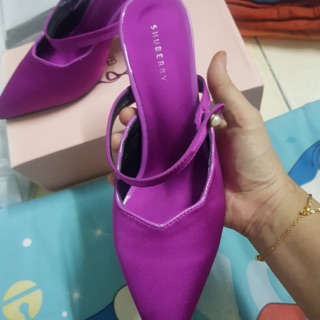 รองเท้า Shuberry sz39  สีม่วง