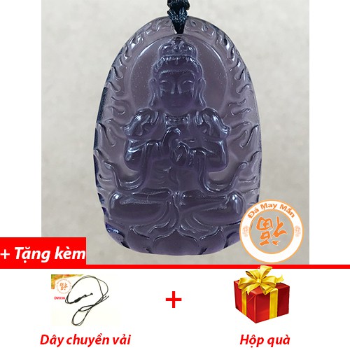 สีม่วง Lapis lazuli Tathagata Mahavairocana จี้