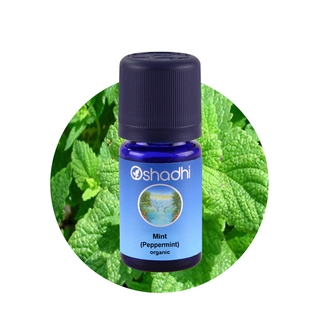 Oshadhi Mint (Peppermint) organic Essential Oil น้ำมันหอมระเหย (10 ml)