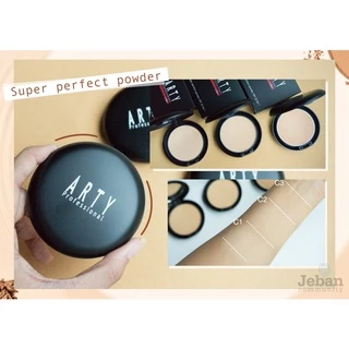 แท้!! พร้อมส่ง Arty Profressional Super Perfect Powder SPF25/PA++ 11g #C2 แป้งผสมรองพื้นสูตรควบคุมความมัน ล๊อตใหม่