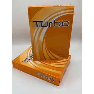 กระดาษถ่ายเอกสาร A4 Turbo 70 แกรม บรรจุ 500 แผ่น/รีม กระดาษคุณภาพดี ราคาถูก