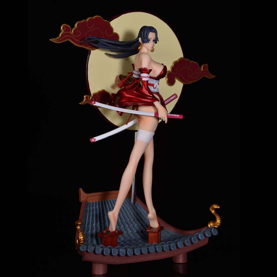 Figure ฟ กเกอร Model โมเดล One Piece ว นพ ซ เต มพ ก ดสล ดจอมล ย ว นพ ช Boa Hancock โบอา แฮนค อก Wano Kunoichi Battle ราคาท ด ท ส ด