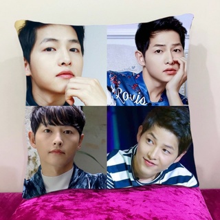 หมอนอิงสั่งทำ ใส่ได้4รูป หมอนอิงขนนุ่ม หมอนอิงโซฟา หมอนอิงในรถ หมอนอิง Cushions Song Joong Ki ซงจุงกิ