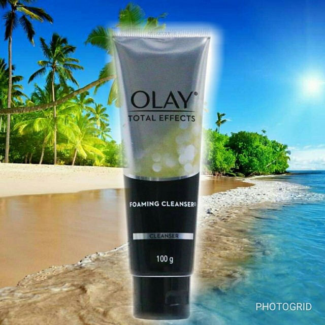 Olay Total Effects Foaming Cleanser ขจัดฝุ่นละออง 50g