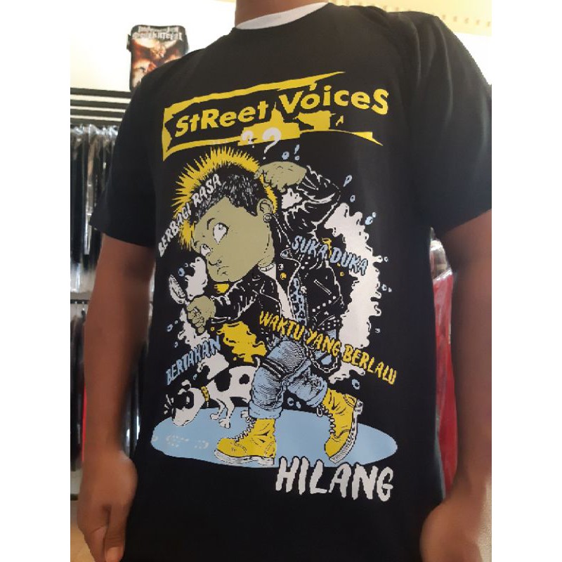 เสื้อยืดวง Street Voices (pure Punk) เสื้อยืดวงพังค์ เสื้อยืด Street Voices