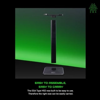 EGA TYPE HS2 ขาตั้งหูฟัง Headset Stand มี 2 สีให้เลือก รองรับน้ำหนักได้ดี แข็งแรงทนทาน ใช้งานง่าย