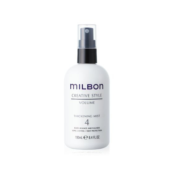 Milbon Creative Thickening Mist 4 ( สเปร์ยสำหรับยกโคนผม ทำให้ผมมีวอลลุ่มเป็นธรรมชาติ )!! พร้อมเทคนิคการใช้งาน